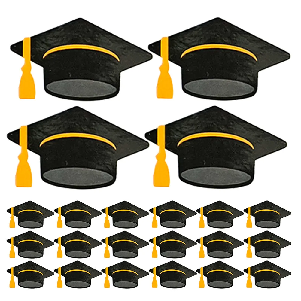 10Sheets Grad Stickers Graduation Hat Decals Self-Adhesive for Scrapbooking Gift Wrapping Labels Envelope Sealing Candy Bag view 5