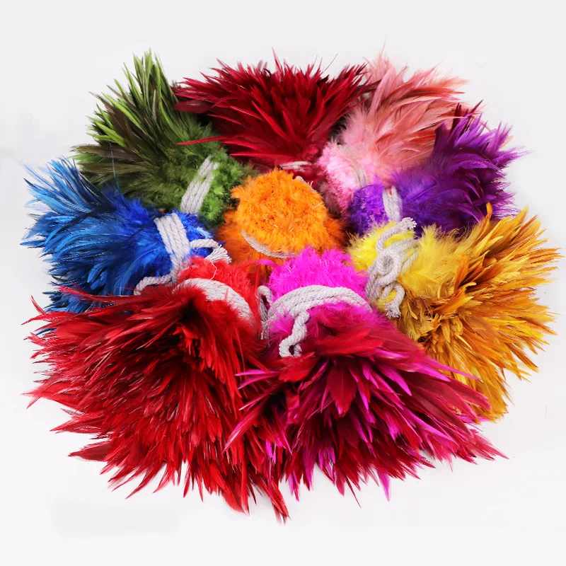 

50Pcs/Lot Colorful Pheasant Feathers for Crafts Decoration Dream Catcher Chicken Rooster Feather for Fly Carnival Accessories