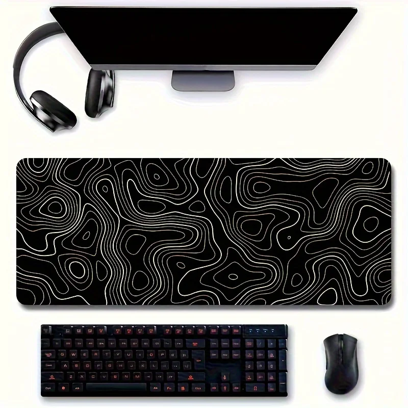 Mauspad große Tastatur Maus Schreibtisch Pad rutsch feste Gummi Gaming Mauspad Laptop Maus Teppich