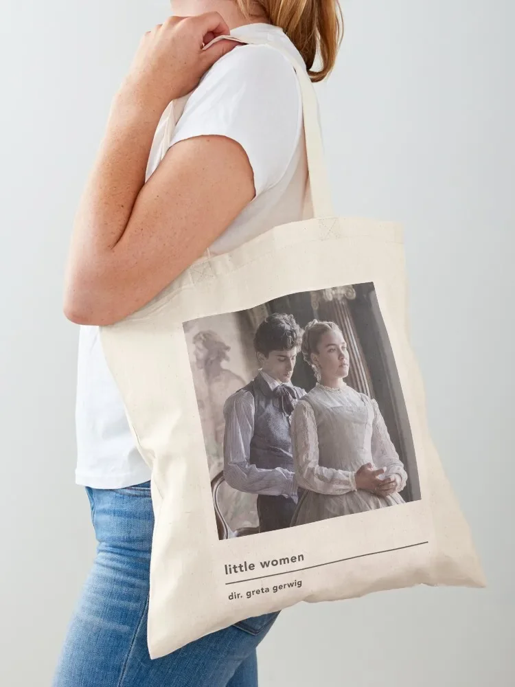 minimalist little women poster Tote Bag tote bags cloth bags reusable shopping bags Tote Bag