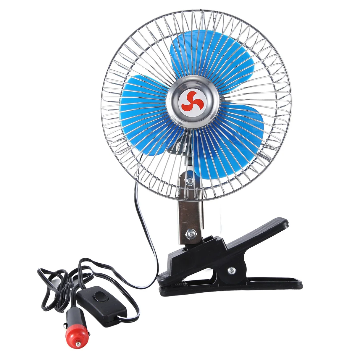 12V Car Fan Summer Heat Dissipation Fan Cooling Fan Automotive Supplies