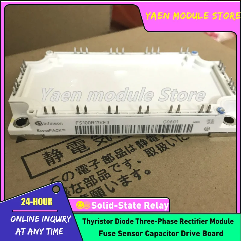 

FS50R17KE3_B17 FS50R12N2T7_B15 FS75R17KE3_B17 FS75R17KE3 FS100R17KE3 FS100R17N3E4-B11 IGBT Module