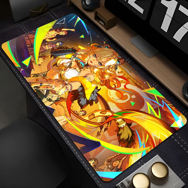 

Mousepad Laptop Office Cabinet Keyboard Pad PC Desk Mat Large HD Mouse Pad Non-slip G-genshin Impact Xilonen Rubber Extended Pad