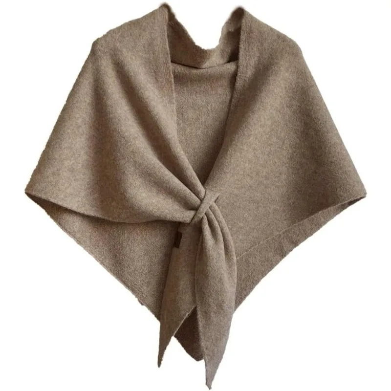 

Winter Shawl Wraps Women Knitted Shawls and Wraps Cardigan Cape Wool Pashmina Shoulder Top Sweater Shawl Scarf