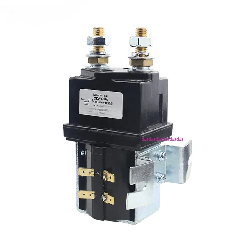 SW200 400A DC Contactor Normally Open 12V 24V 36V 48V 60V 72V DC Contactor CZW400A For Forklift Handling Wehicle Car Winch