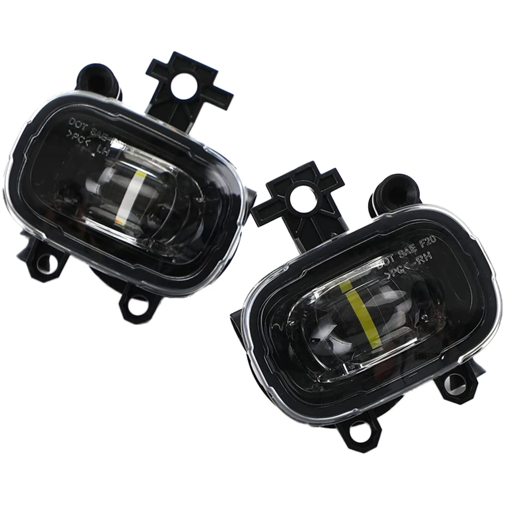 2pcs For Nissan Navara NP300 2021+ 12V Car Front Left Right Bumper LED Fog Lights Accessories Included kit Car accessories