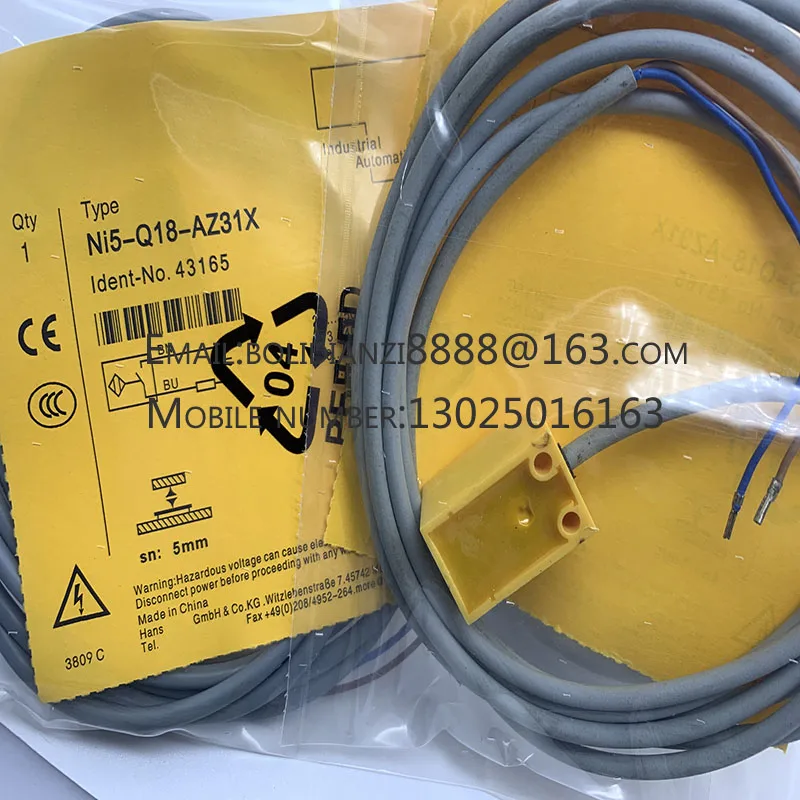 New proximity switch sensor NI5-Q18-AZ31X NI5-Q18-RZ31X In stock