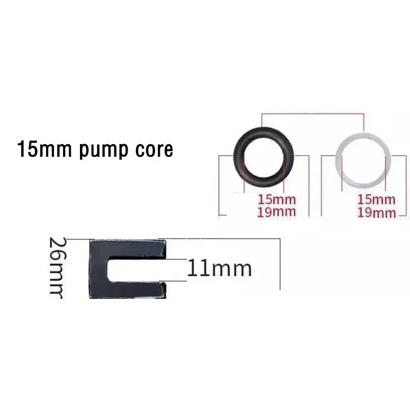 

3-тонный горизонтальный гидравлический домкрат, аксессуары, 13 мм/15 мм/16 мм, ремонтный комплект сердечника насоса, сальник