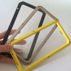 For iPhone 14 Pro Max 6 6s 7 8 Plus X XR XS Max Tempered Glass Heavy Duty Protection Doom armor Metal Aluminum phone Case