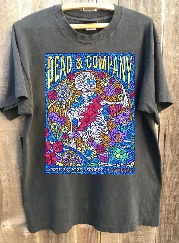 

Футболка унисекс оверсайз Plus Size летняя женская винтажная Dead and Company из дышащего хлопка, стильная, универсальная, в уличном стиле
