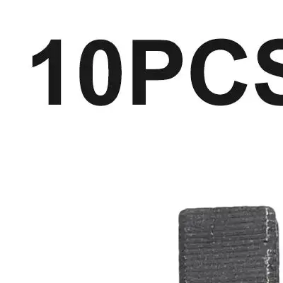 10pcs Replacement Carbon Brushes 5x8x12mm for Angle Grinder G720 Supporting Standard Motor for service and Brush Wear Management