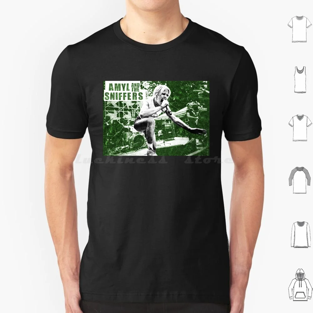 Amyl And The Sniffers T Shirt Big Size 100% Cotton Amyl And The Sniffers Rockpunk Pub Rockgarage Rockglam Punk Indie Mods