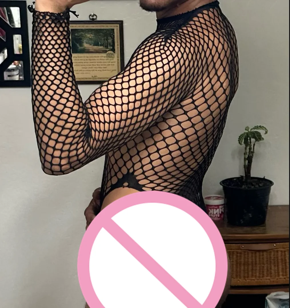 Bodystockings seksi iç çamaşırı erkek külotlu çorap açık kalça adam seks çorap yetişkin 18'li erotik örgü Sissy şeffaf eşcinsel Bodysuits