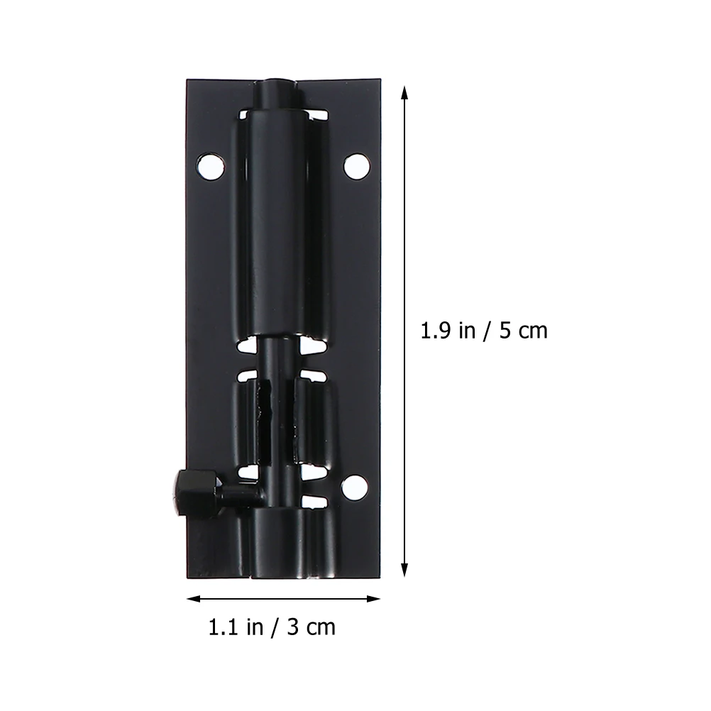 

2 Sets Stainless Steel Bolt Sliding Lock Latch Slide Door Security Metal Latches Barrel