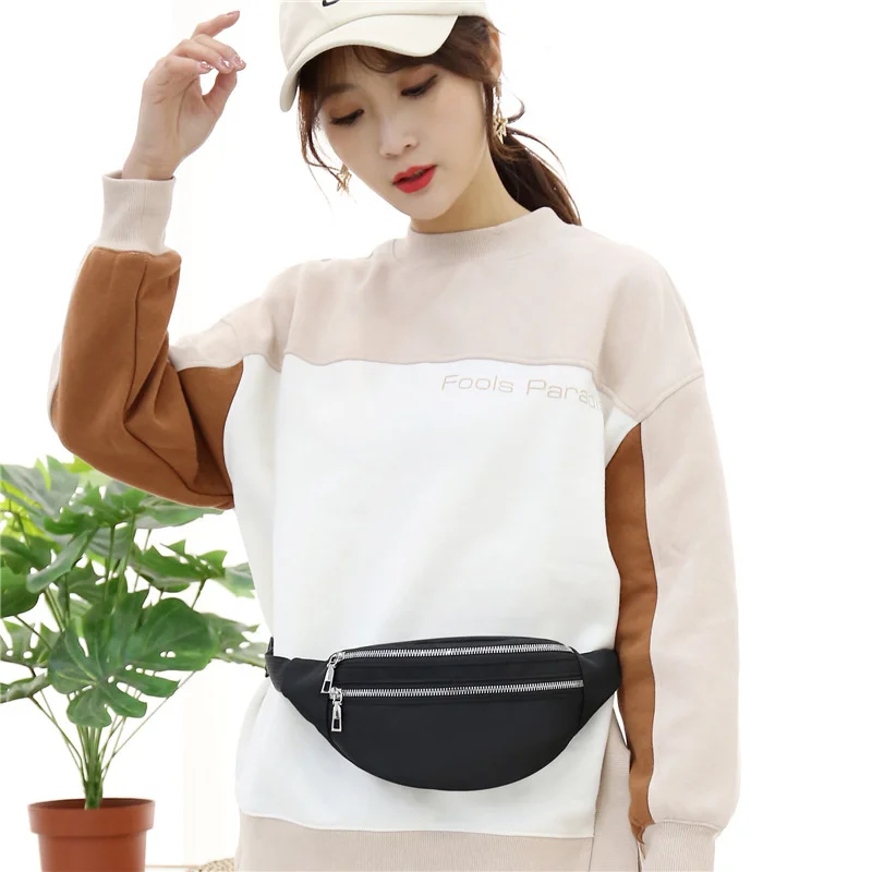 Riñonera a la moda para hombre y mujer, bolso de pecho cruzado, resistente al agua, bolso de hombro, riñonera de viaje para deportes al aire libre, bolsa para teléfono móvil