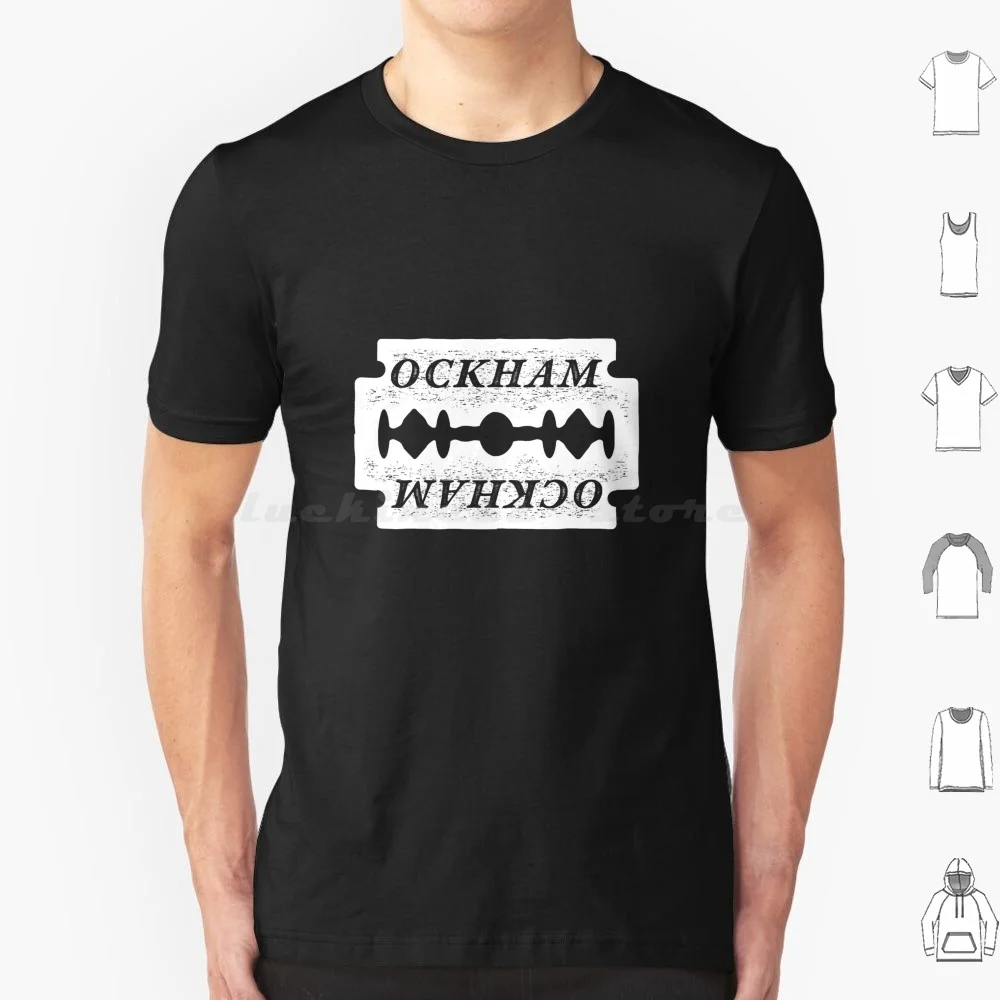 Ockhams-Philosophy Gift T Shirt Cotton Men Women DIY Print Ockham Bullshit Liberal Philosopher Philosophy Philosophic