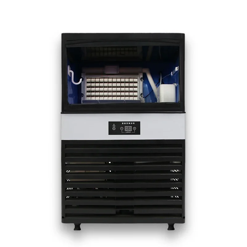 Commercial 50kg Ice Machine For Hotels And Cold Drink Shops Ice Air And Water Cooled