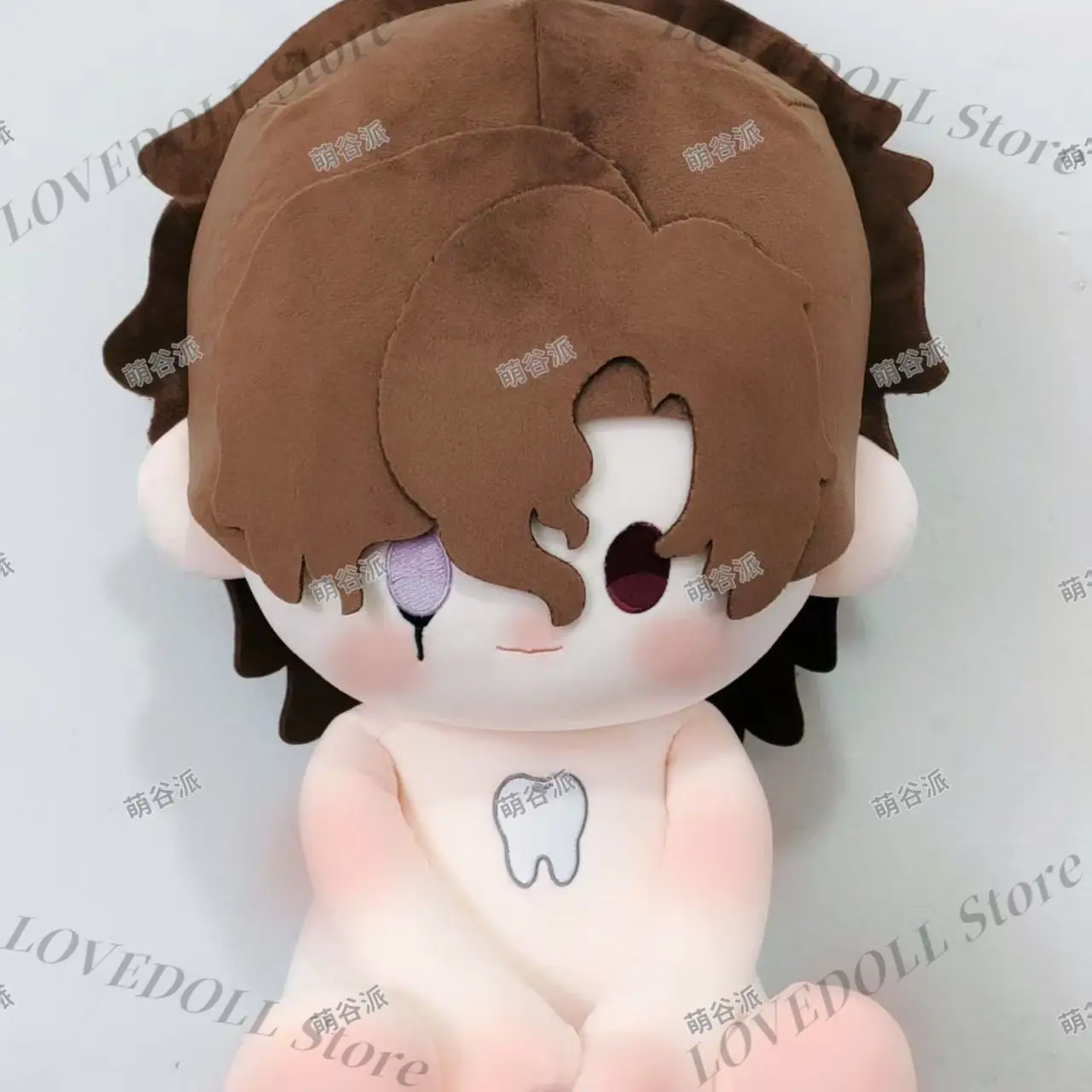 Anime 40cm Dress Up Plushie Identity Ⅴ Fenton Hunter Attributes Plush Stuffed Doll Body Sitting Posture Toys Plushie Fans Pillow