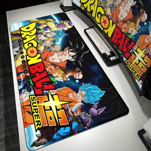 Imagen 2 del producto Alfombrilla de ratón de Anime japonés, alfombrilla de teclado antideslizante de goma de 40x90cm, alfombrilla para ratón de bolas d-dragon, accesorios para juegos, alfombrilla para ordenador de oficina XXL
