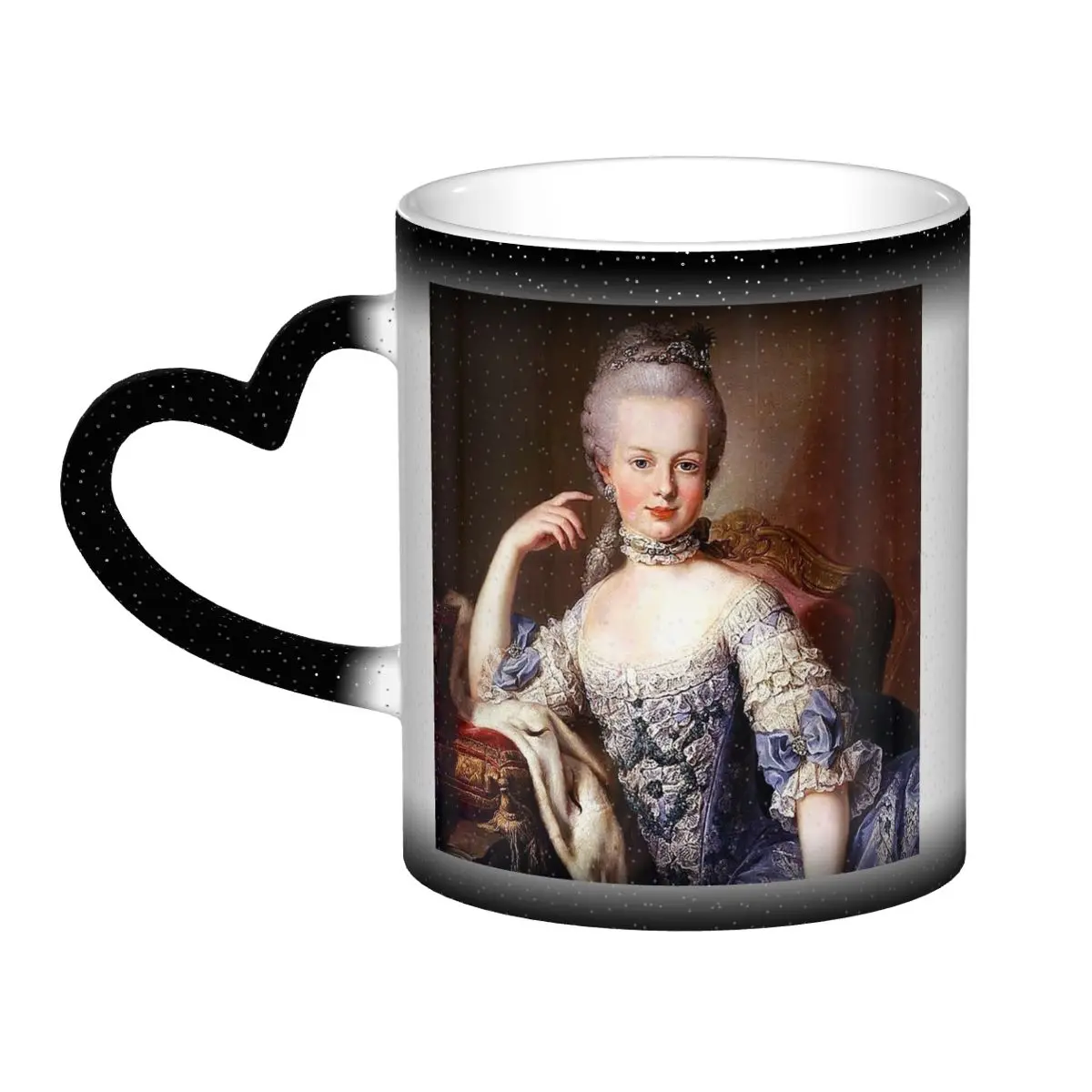 

Портрет Марии-Антуанетты, Мартины Va, кружка, забавные керамические кофейные чашки, чайные кружки, чашка для молока, посуда для напитков, подарок для друзей