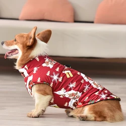 Waterproof Winter Dog Clothes Warm Pet Cotton Jacket Vest Small Large Dog Puppy French Bulldog Coat Corgi Yorkie Clothing