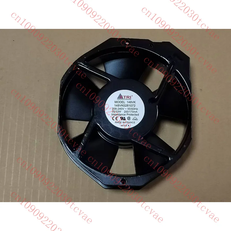 

1PC For ETRI 148VK0281072 208-240V 35/33W 150*172*38MM cooling fan