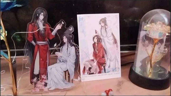 Blessing Of Inhabitants Set Around The High-Definition Laser Ticket Stand-Up Double Flashing Badge Millet Postcard Delicate Gift