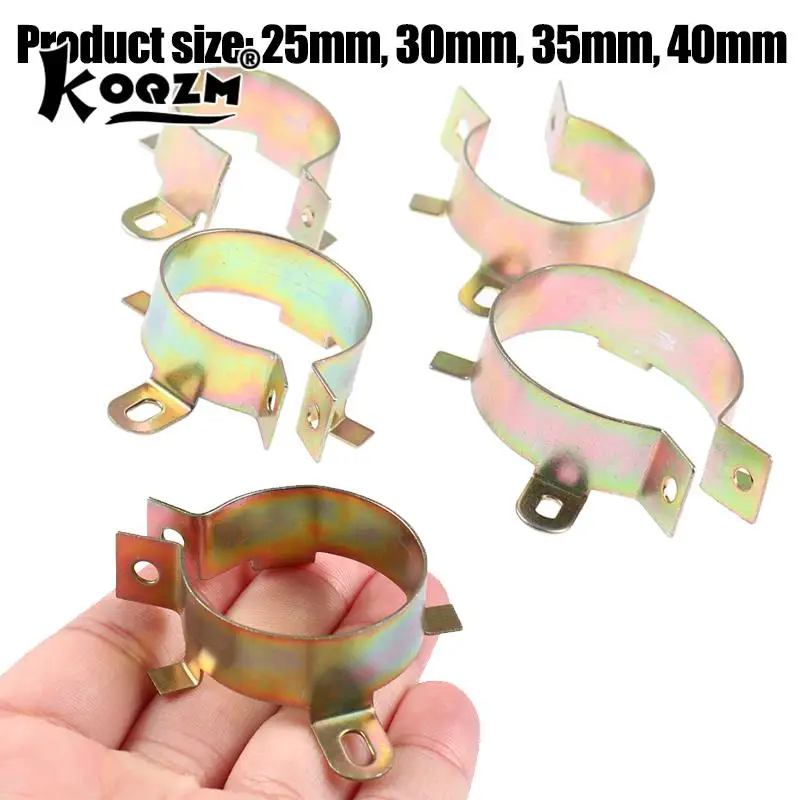 

1Pc Capacitor Clamp Durable Capacitor Bracket Clamp Holder Clap Mounting Clip Tin Plated