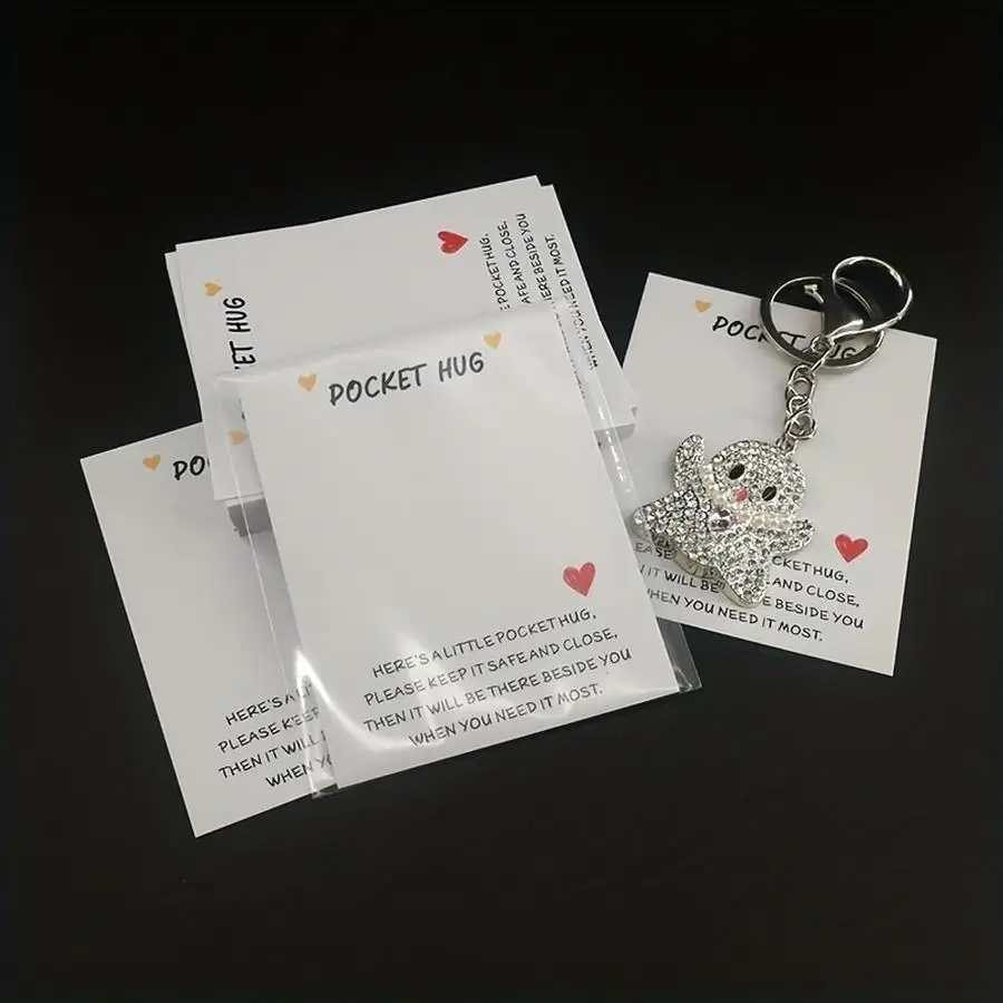 1/5/10/20/50/100pcs Sheets of White Pocket-fold Cardstock for Jewelry Display, Includes 30 OPP Bags Funny Positive Mini Items Fo