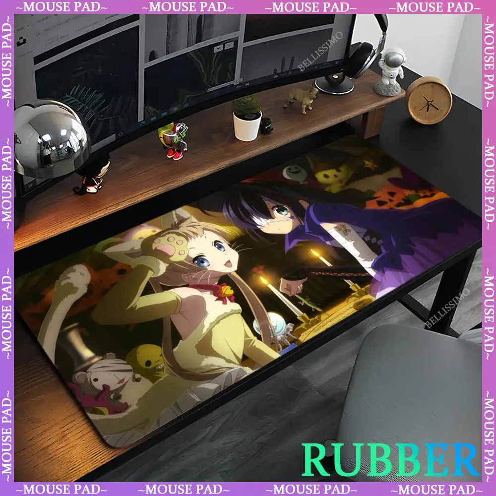 Esports mouse pad art Rubber anti-skid pads Game accessories Oversized Gaming Mouse New C_chuunibyou_demo_Koi_ga_Shitai