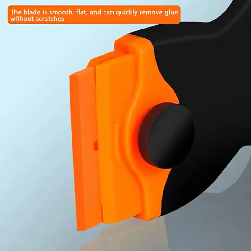 Scraper for Car Glass with Blades Window Glass Glue Sticker Remover Razor Blade Scraper to Clean Ceramic Hob Auto Squeegee Tool