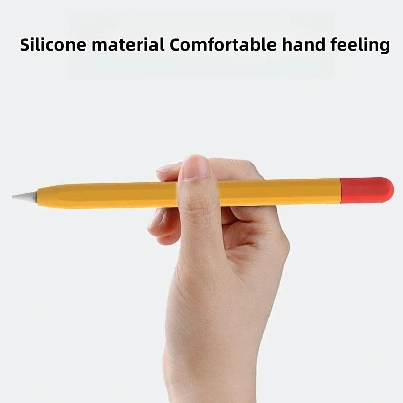 Case for Apple Pencil USB-C Case Tablet Stylus Protective Cover Soft Silicone Shockproof Non-slip
