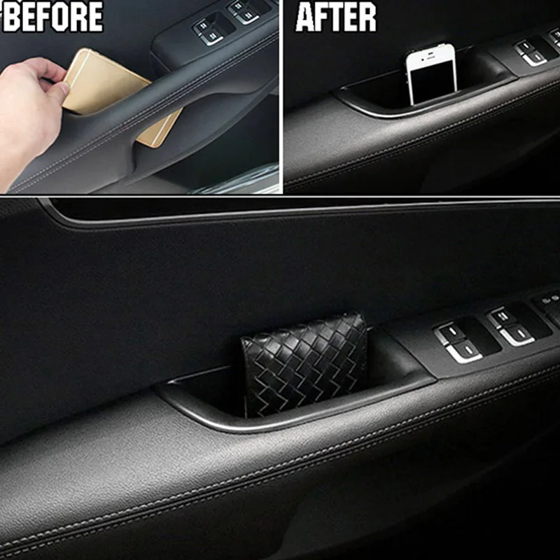 Car Accessories For Kia Sorento UM 2016 2017 2018 2019 Front Door Handle Storage Box Center Console Glove Bin Armrest Holder
