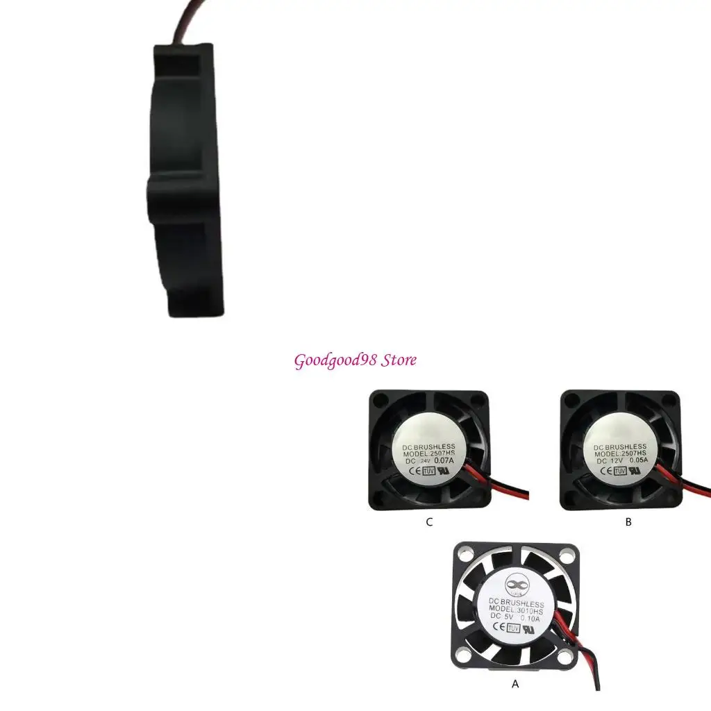 Прочный-25-мм-вентилятор-2507-Гидравлический-подшипник-безмолвного-радиатора-охлаждающий-вентилятор-w8ec