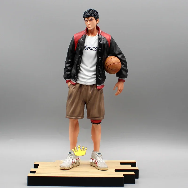 30cm Anime Slam Dunk Action Figure Toys Sakuragi Hanamichi Rukawa Kaede Figuras PVC Figurine Collection Model Gift for Children