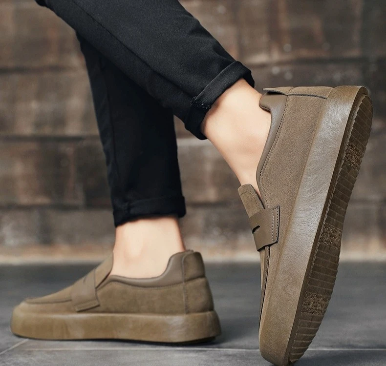 Neue Herbst Atmungsaktive Herren-Slipper-Set Modische Jugend-Freizeitschuhe Herrenschuhe – Detail 3