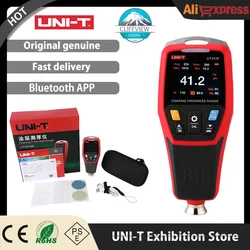 UNI-T Coating Thickness Gauge UT343E Color Screen With Bluetooth Data Transmission Vehicle Paint Meter FE/NFE Paint Film Tester