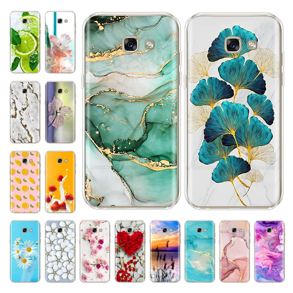 For Samsung A5 2017 Case SM-A520F Soft Silicone Bumper Funda for Samsung Galaxy A5 A 5 2016 2017 A510F A520F Phone Back Cover