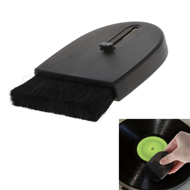 Vinyls Record Cleaning Brush Turntable Phonograph Player Cleaning Antistatic Cleaner Dust Remover Accessories