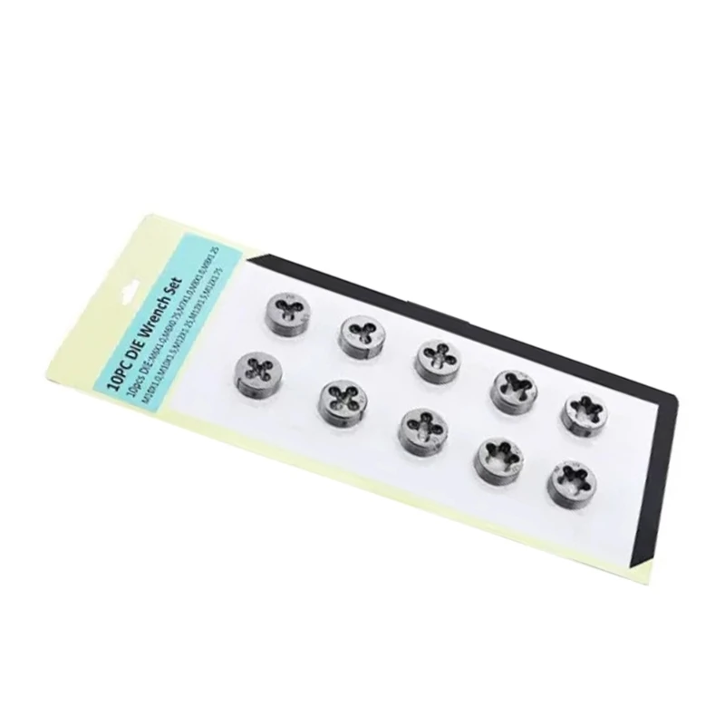 Convenient 10pcs Socket Collection for Varied Screw Size Mechanics Repair Installation DIYer Project Vehicle Maintenance