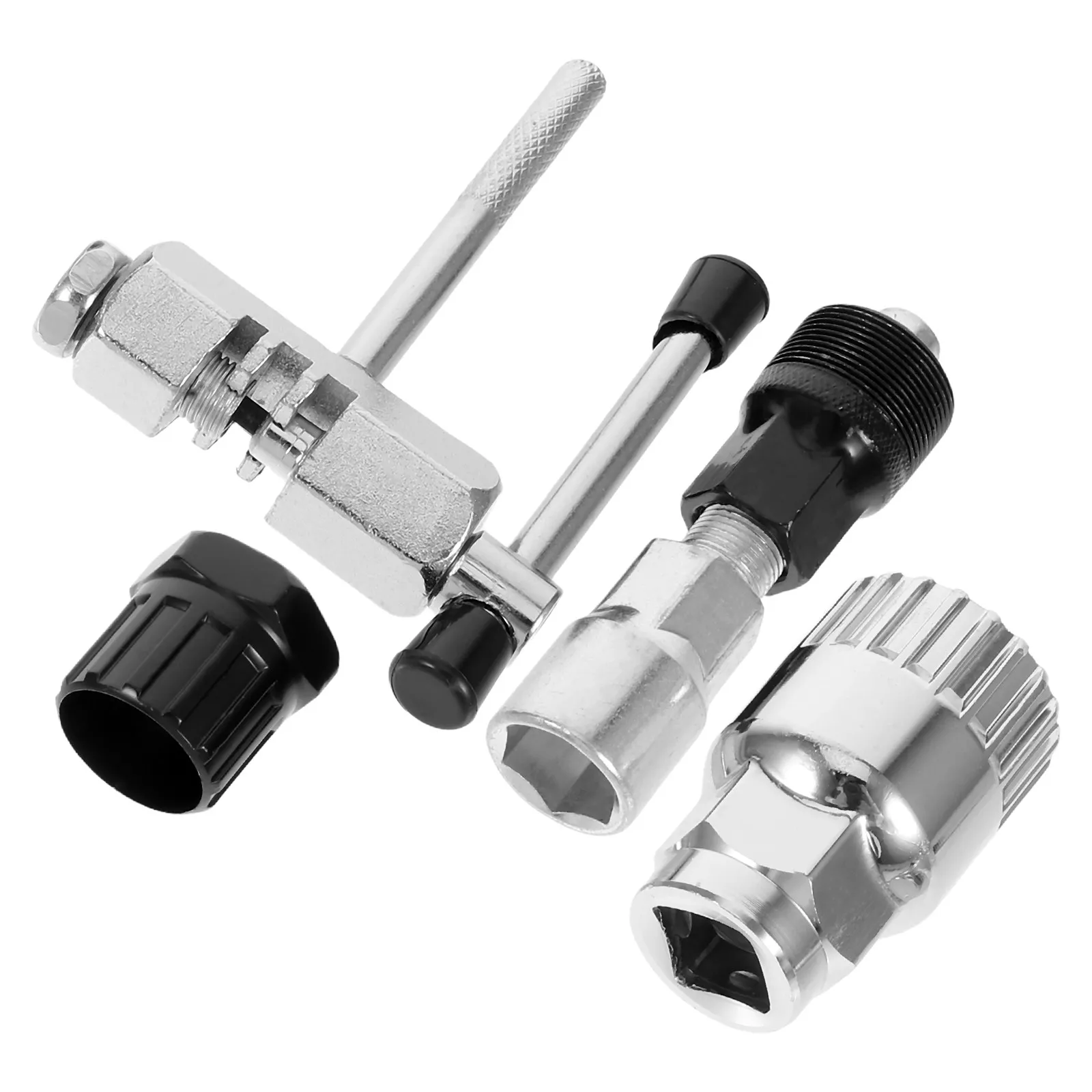 

1Set Comprehensive Bike Repair Toolkit Multifunctional Crank Remover Bottom Bracket Wrench Freewheel Cassette Tool for All