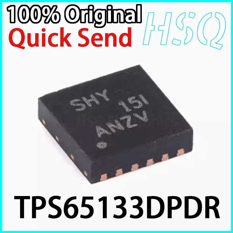 1PCS Original TPS65133DPDR Screen Printed SHY WSON12 Dual Power Converter Chip Brand New in Stock