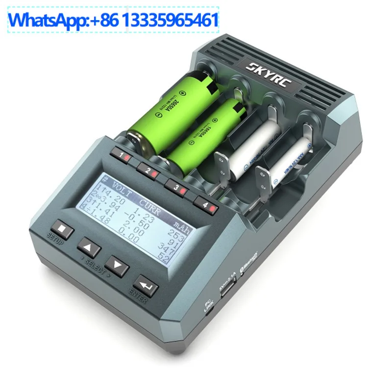 SKYRC multifunctional nickel-metal hydride nickel-chromium, lithium-iron lithium battery cylindrical battery bluetooth APP charg