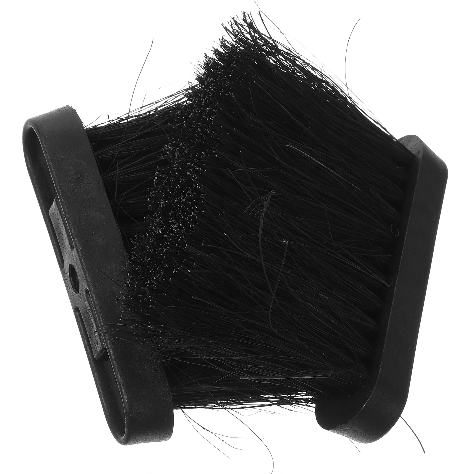 

2 Pcs Cleaning Brushes for Household Fireplace Duster Accessories Kitchen Countertop Bench Head Desk Black Parts
