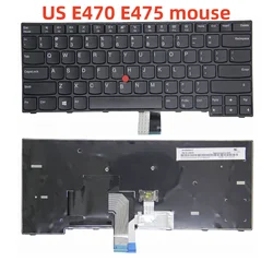 100%New US/SP/Spain Keyboard For Lenovo Thnikpad E450 E455 E460 E465 W450 E470 E475 English Laptop Keyboard
