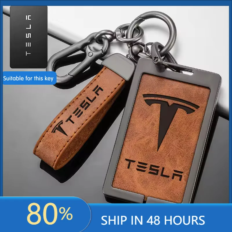 

Автомобильные наклейки из цинкового сплава, автомобильный смарт-карта NFC, чехол для ключей, защитный держатель, чехол для Tesla Model 3 S X Y, автоаксессуары