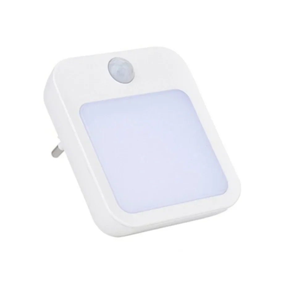 Motion Sensor Night Light com LED, EU Plug Lamps, luz noturna sem fio para crianças, mesa de cabeceira, quarto