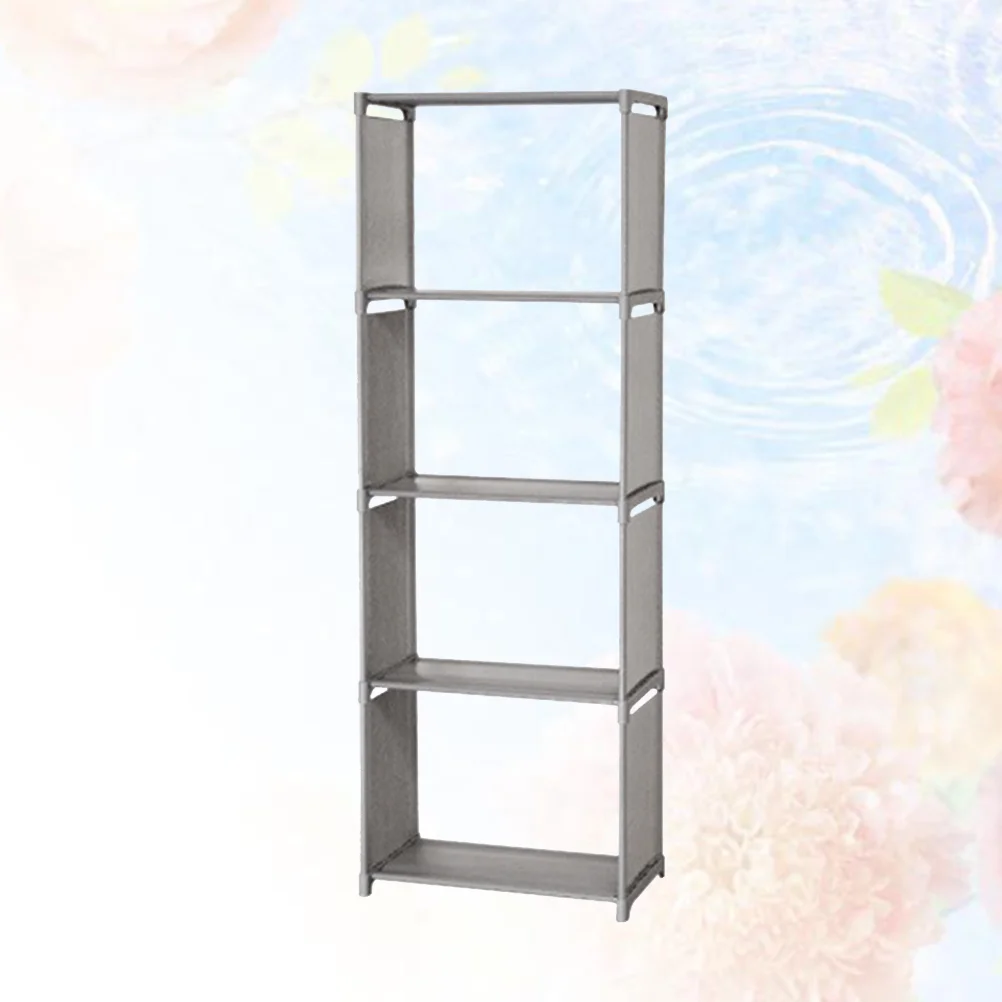 

Books Holder Kitchen Storage Display Rack Standing Bookshelf Magazine Organizer Living Room Shelves Wooden