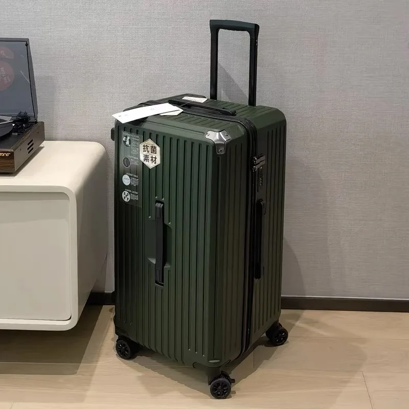 Чемодан большого размера 20/28/36/50 дюймов, большой вместительный чемодан с пятью колесами, ABS + ПК, чемоданы для посадки, дорожный чехол на молнии, тележка Чемодан большого размера 20/28/36/50 дюймов, большой вместительный чемодан с пятью колесами, ABS + ПК, чемоданы для посадки, дорожный чехол на молнии, тележка
