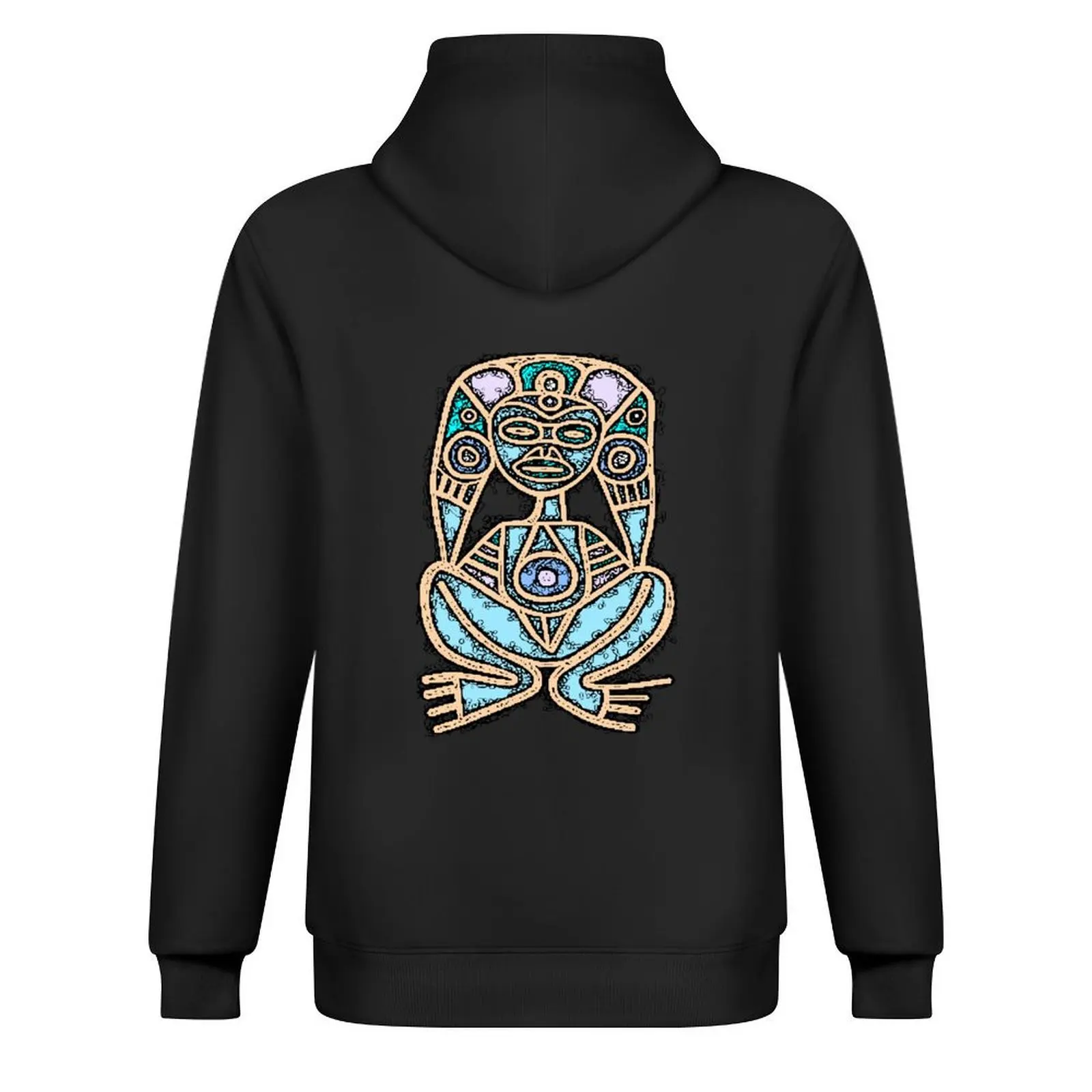 ATABEY GODDESS TAINO SYMBOL пастельные цвета толстовка эстетичная одежда мужская мужское пальто толстовки для мужчин высокое Фото №3